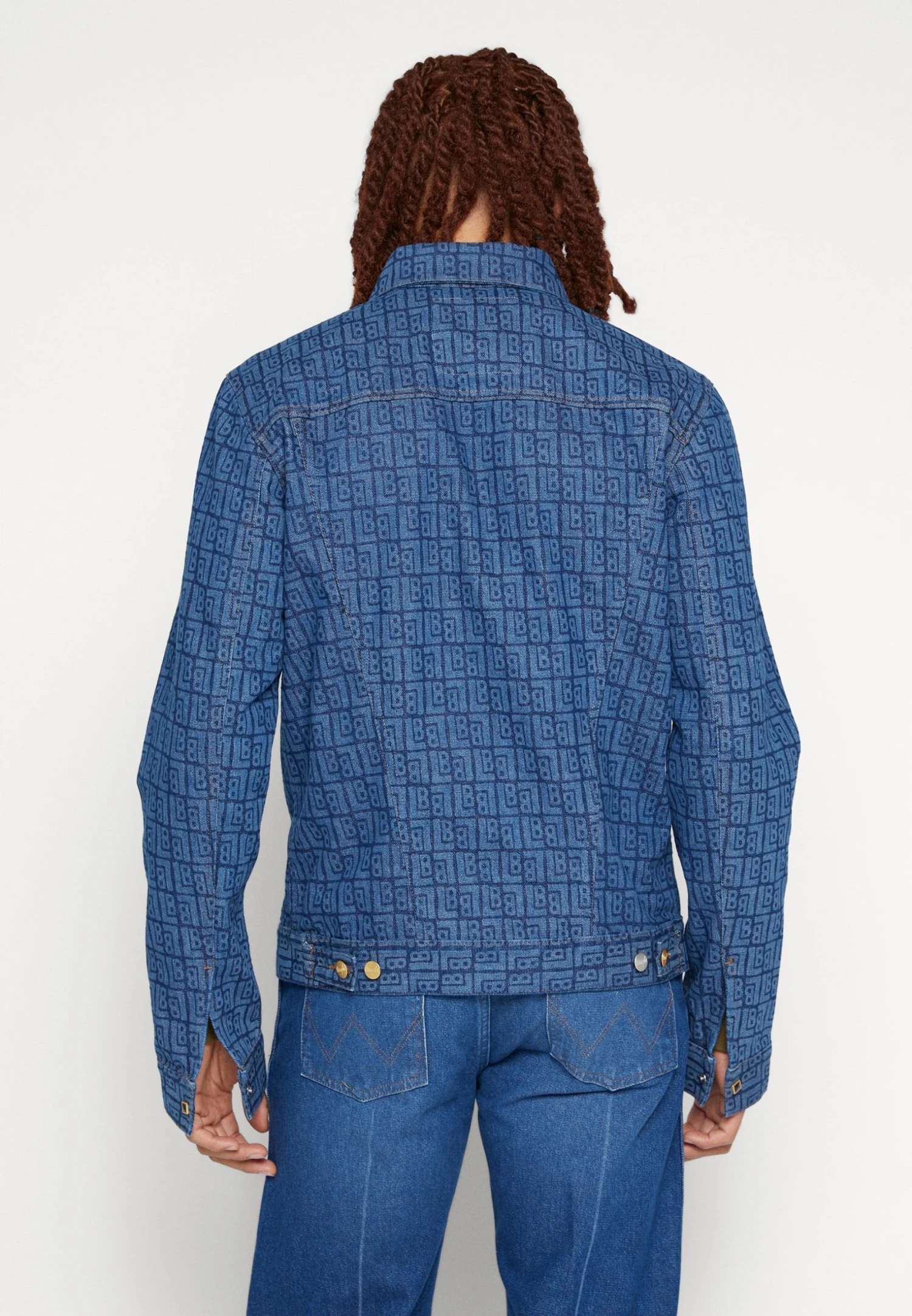 Wrangler Cowboy Cut Jacket - Spijkerjas - Blue Denim - Afbeelding 4