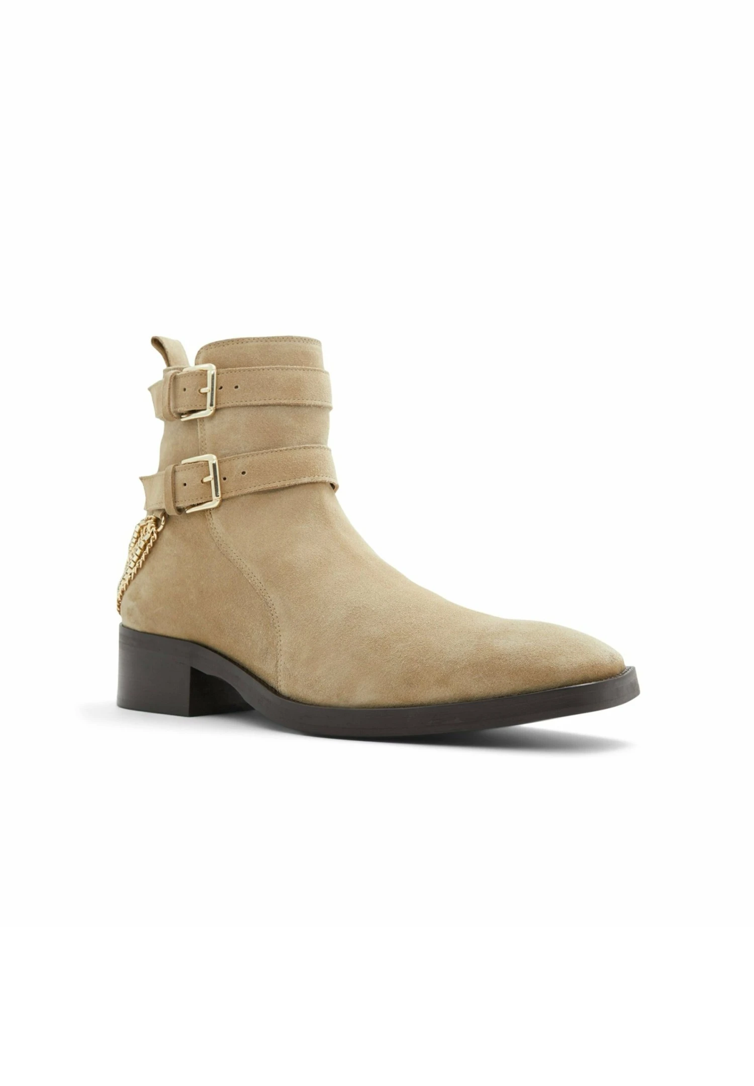 Aldo X Jordan Fisher Inside Zip Kairi - Cowboy-/Bikerlaarsjes - Other Dark Beige - Afbeelding 2