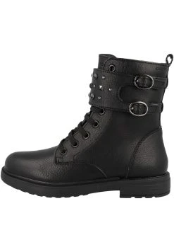 Geox Eclair- Cowboy-/Bikerlaarsjes - Black