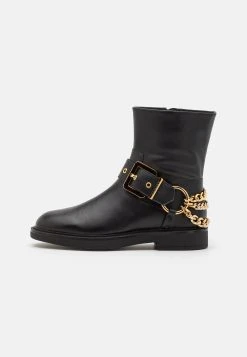 TWINSET Con Catene - Cowboy-/Bikerlaarsjes - Nero