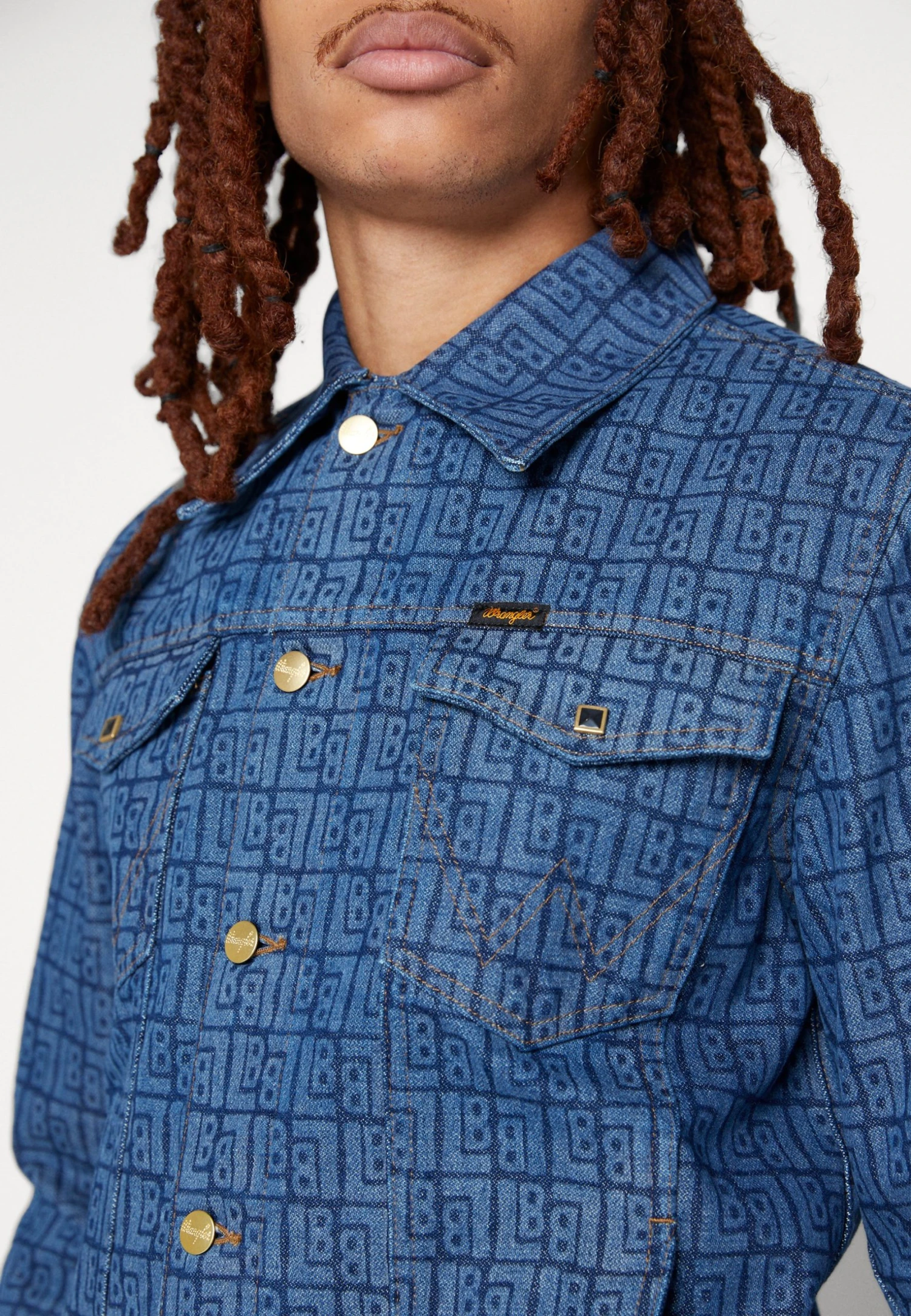 Wrangler Cowboy Cut Jacket - Spijkerjas - Blue Denim - Afbeelding 7