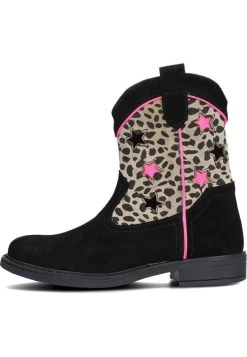 Jochie & Freaks Joyce - Cowboy-/Bikerlaarsjes - Zwart