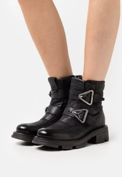 A.S.98 Lane - Cowboy-/Bikerlaarsjes - Nero
