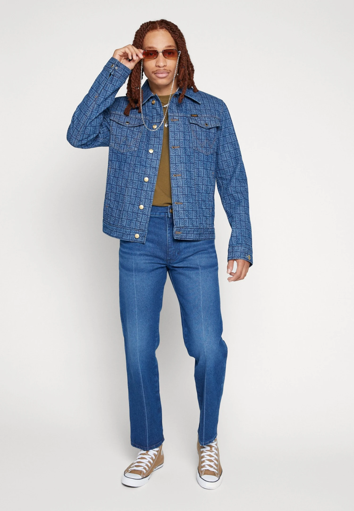 Wrangler Cowboy Cut Jacket - Spijkerjas - Blue Denim - Afbeelding 5