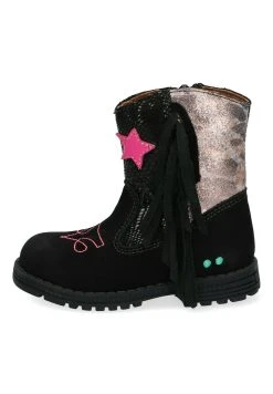 Bunnies Jr Jr Tinka Trots - Cowboy-/Bikerlaarsjes - Zwart