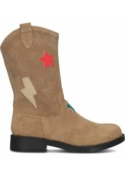 Shoesme Nw23W006 Maat - Cowboy-/Bikerlaarsjes - Beige
