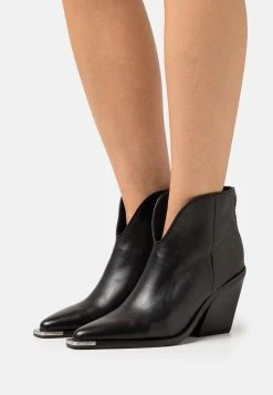 Bronx New Kole - Cowboy-/Bikerlaarsjes - Black