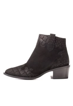 Marco Shoes Cowboy-/Bikerlaarsjes - BlackMottled